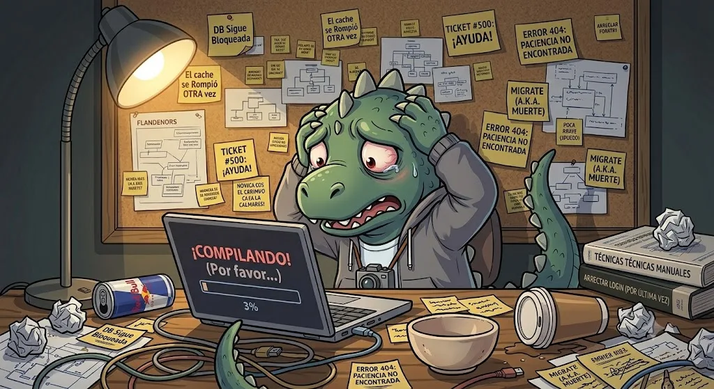 Así mero cuando mi programa no compila