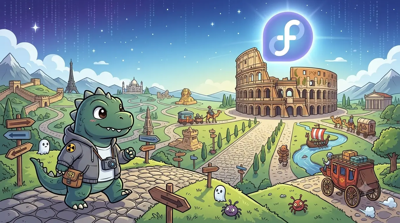 Volviendo a Fedora, por el camino largo