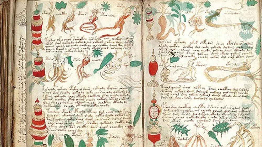 Fragmento del manuscrito Voynich