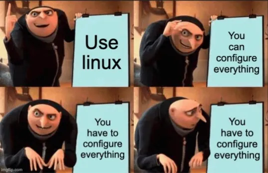 Tienes que configurar todo